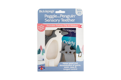 Mordedor sensorial Peggie The Penguin