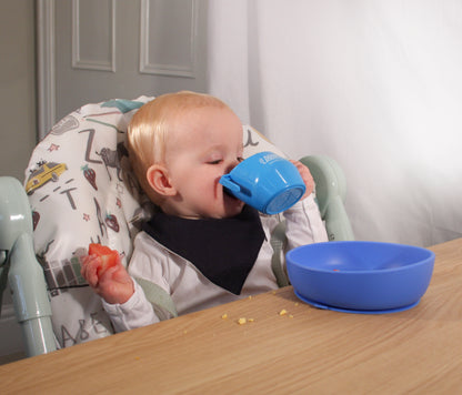 Vaso y plato de aprendizaje